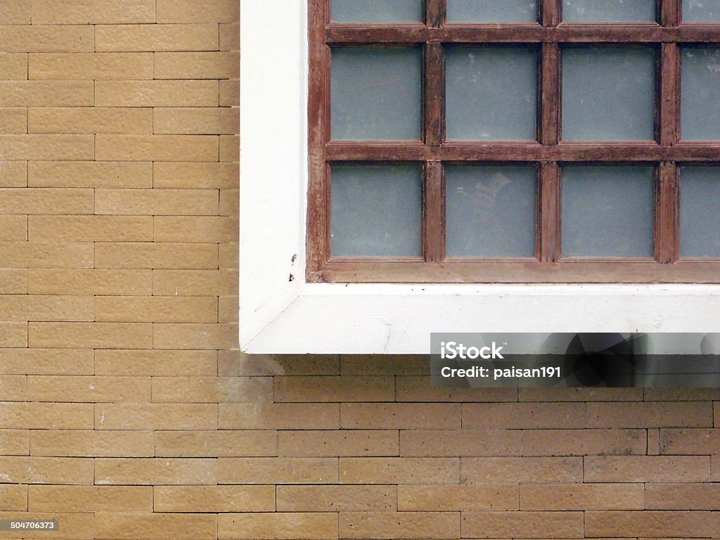 レンガ壁テクスチャの背景 - ひびが入ったのロイヤリティフリーストックフォト