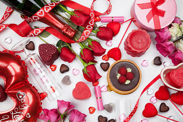 istock Assorted Gifts and Treats for Valentine 504706418