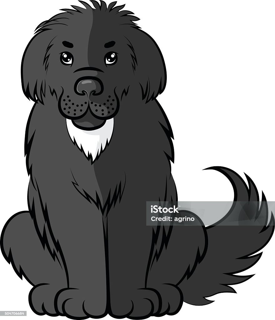 Cartoon Black Big Furry Dog Stock Illustration - Download Image Now - Cartoon, Dog, Puppy - iStock Cartoon Black Big Furry Dog Stock Illustration - Download Image Now - Cartoon, Dog, Puppy - iStock