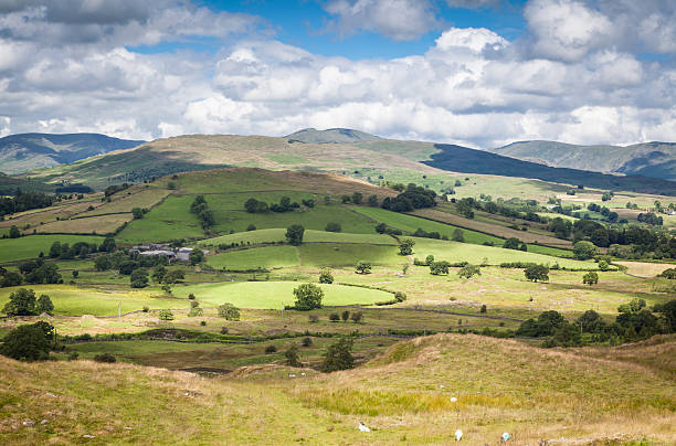 istock Landscape with light patches in Cumbria, UK 504706883
