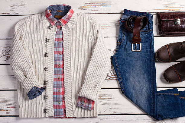 istock Men's clothing and accessories. 504708998
