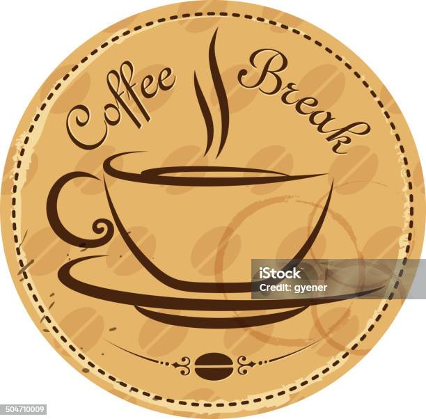 Кофе Кубок Значки — стоковая векторная графика и другие изображения на тему Кофе - напиток - Кофе - напиток, Кофе - сельскохозяйственная культура, Пар
