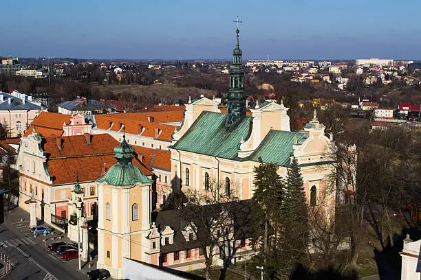 Panorama of Sandomierz - Poland