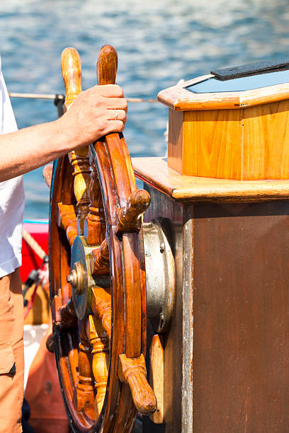 istock Captain at the Rudder 504710471