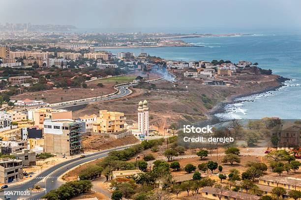 Aerial View Of Dakar Stock Photo - Download Image Now - Senegal, Dakar, City