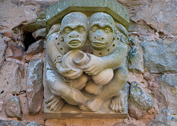 istock Rufford Abbey Gargoyl 504711260