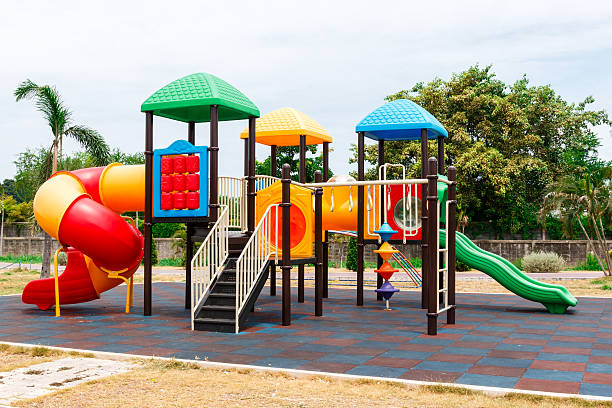 istock Children's playground at public park 504712167