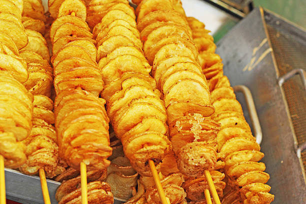 istock Potato chips on the Korean market 504736435