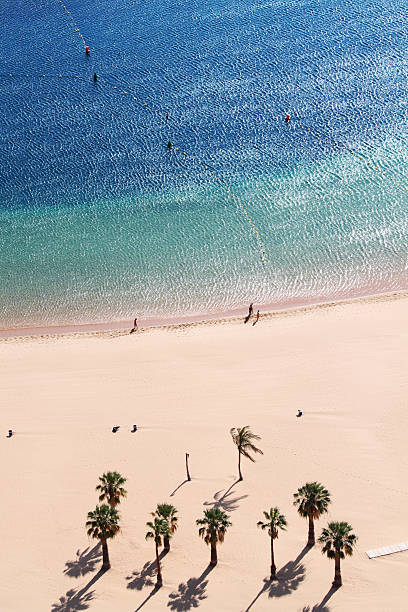 playa de las teresitas - teresitas imagens e fotografias de stock