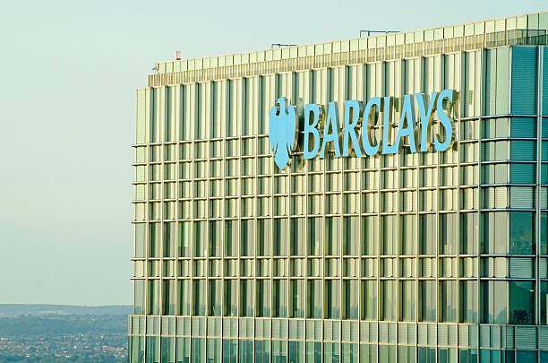 barclays tower, canary wharf - tower hamlets - fotografias e filmes do acervo