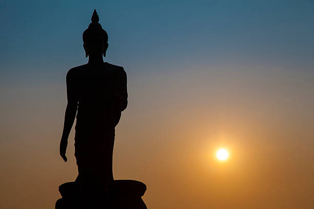 istock Big Buddha in the evening. 504738551