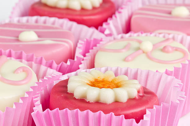 istock pink petit fours 504741043