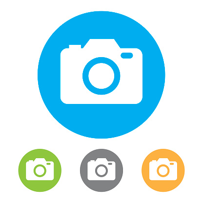 Camera icons. Eps10 vector illustration with layers (removeable). Pdf and high resolution jpeg file included (300dpi).