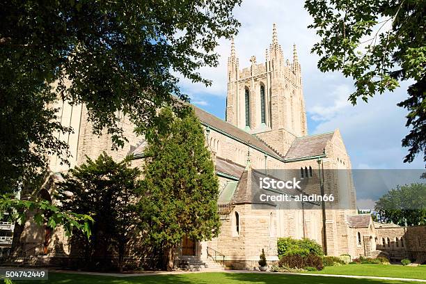 Ascension Of Our Lord Church In Montreal Stock Photo - Download Image Now - Quebec, Architecture, Bell Tower - Tower