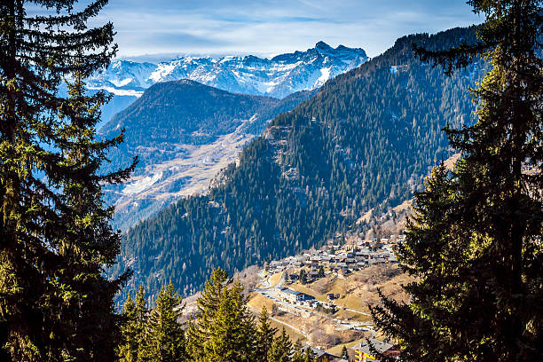 istock View on Switzerland village 504745256