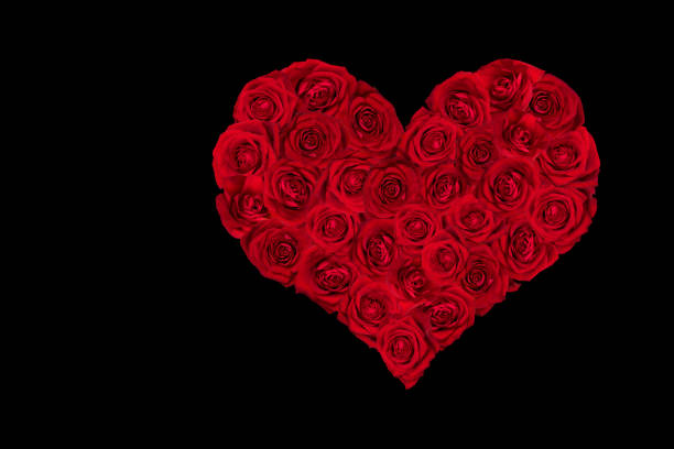 istock red heart filled black 504747208