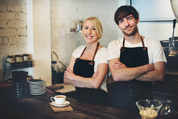 istock Barista Cafe Making Coffee Preparation Service Concept 504757860