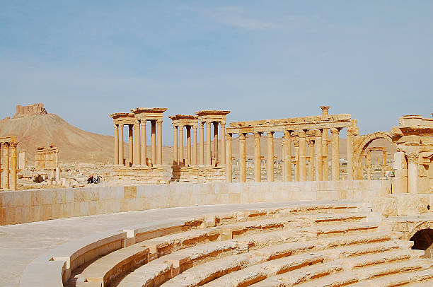 istock The Amphitheater - Palmyra Ruins - Syria 504781070