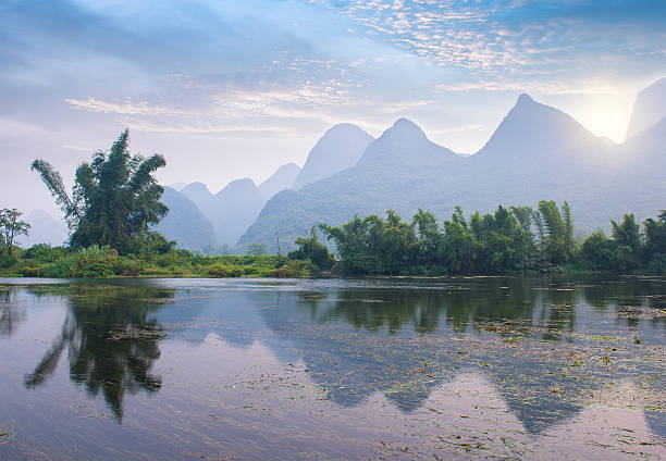 istock Typical landscape in Yangshuo Guilin, China 504782764