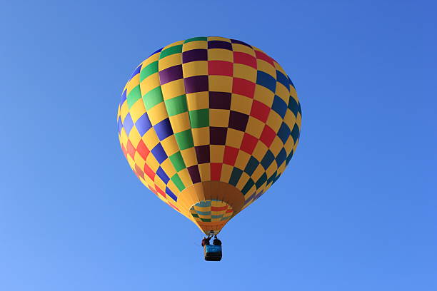 istock Hot air Baloon in the air 504785354