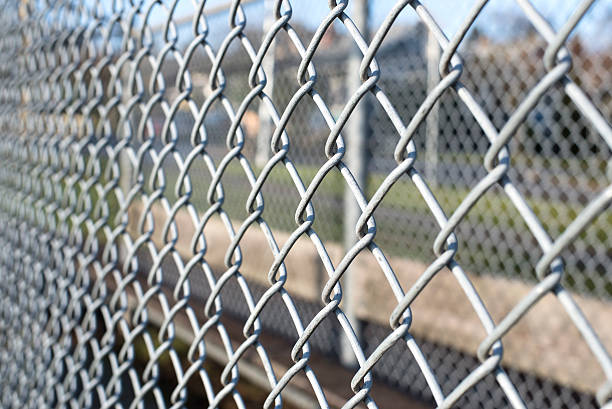 istock metal fence cage closeup 504785520