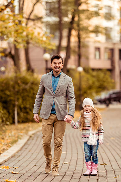 istock Family walk autumn 504785646