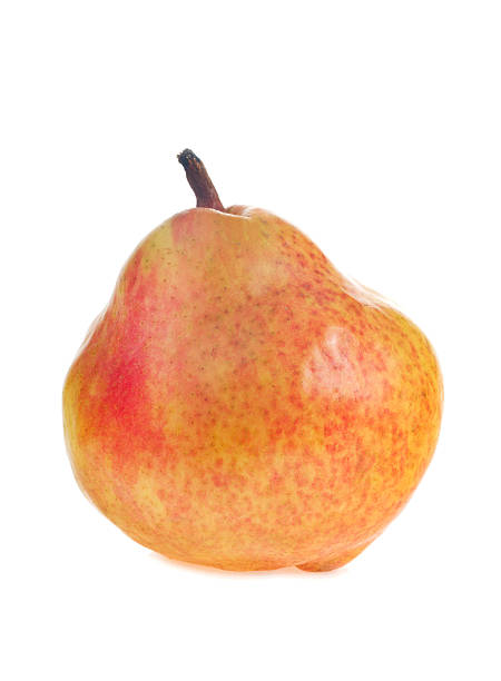 istock Ripe pear isolated on white background 504785941