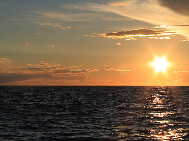 istock Dramatic sunset over the Baltic sea 504786113