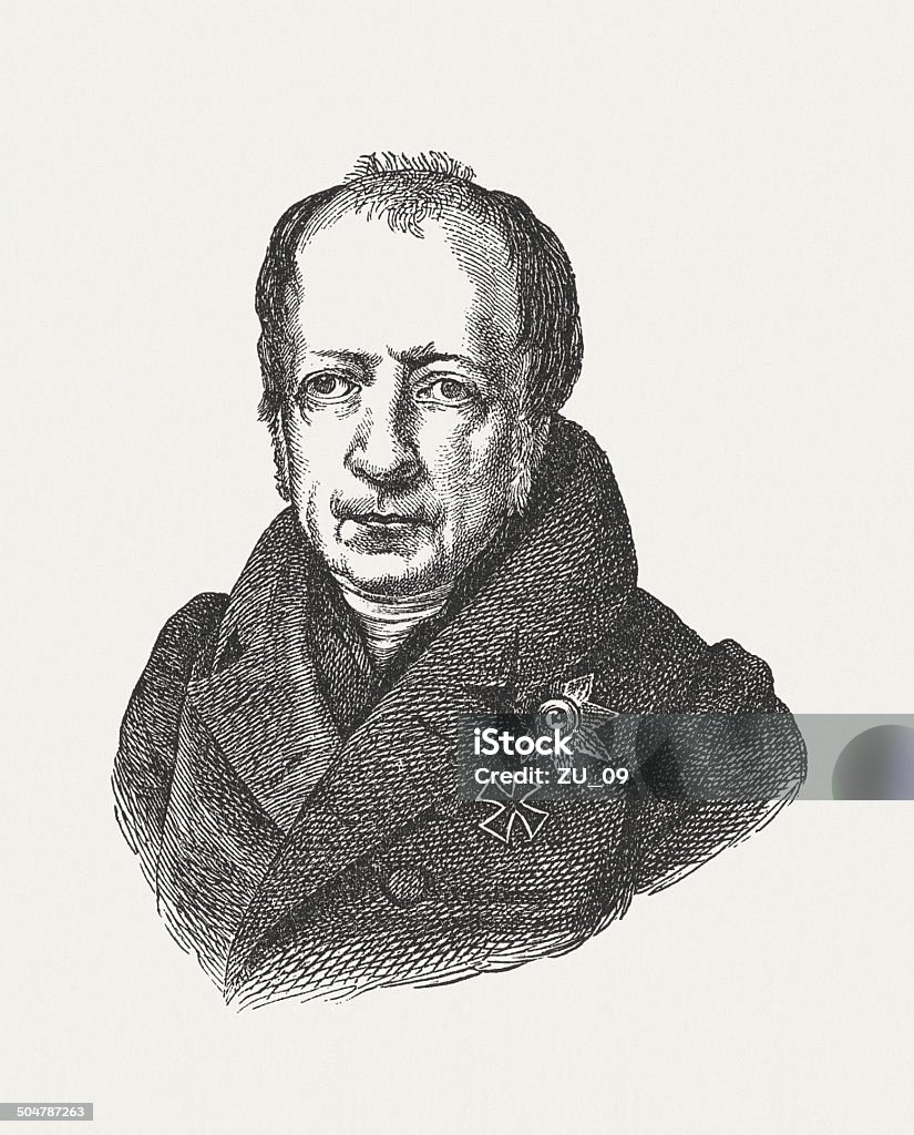 Humboldt - Lizenzfrei Wilhelm von Humboldt Stock-Illustration