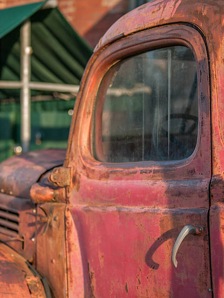 istock Vintage Red Truck 504787266