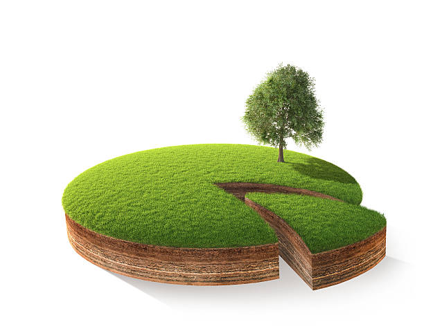istock Cross section of little island 504787550