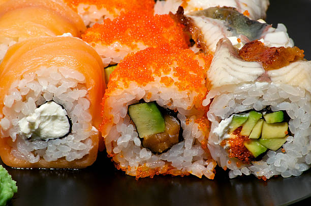 istock Various sushi on the plate close up 504788458