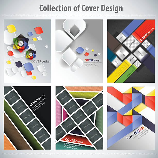 Collection de couverture design modèle vecteur brochure, flyer - Illustration vectorielle