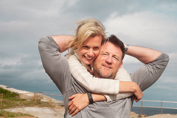 istock Happy mature couple hugging 504789544
