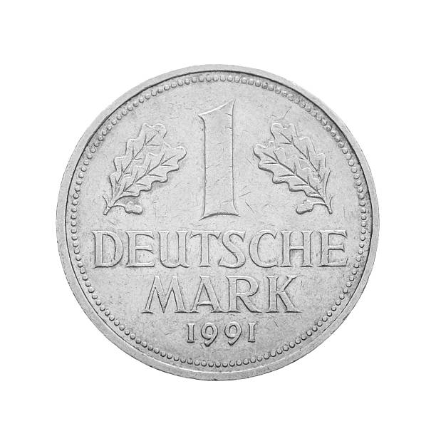 istock Frontal view of the obverse Deutsche Mark 504791338