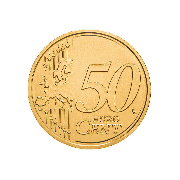 istock Fifty euro cents coin 504791666
