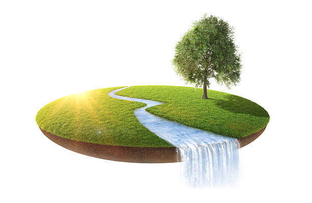 istock Little island  in the air 504792954