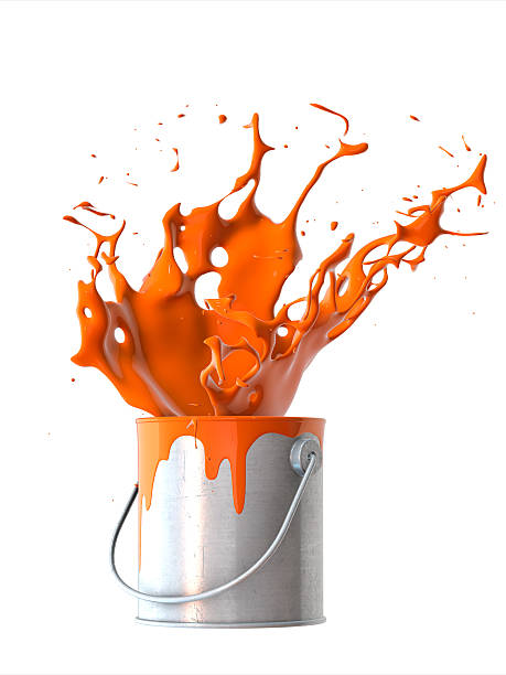 istock Beautiful splash of paint 504793442