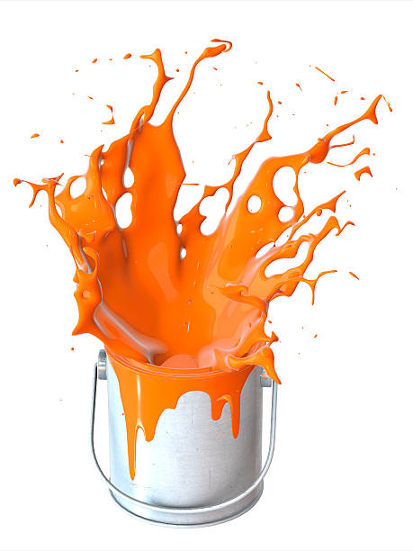 istock Beautiful splash of paint 504793474