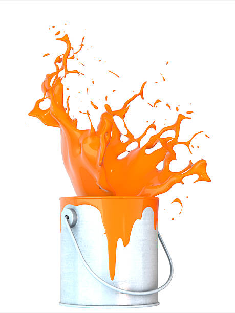 istock Beautiful splash of paint 504793486