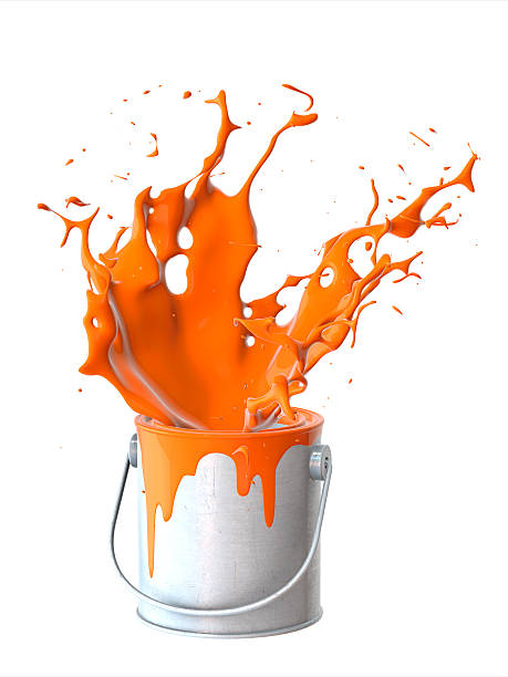 istock Beautiful splash of paint 504793514