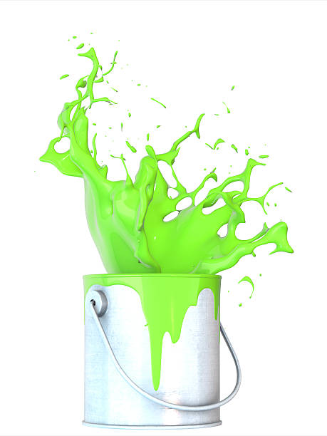 istock Beautiful splash of paint 504793588