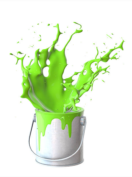 istock Beautiful splash of paint 504793602