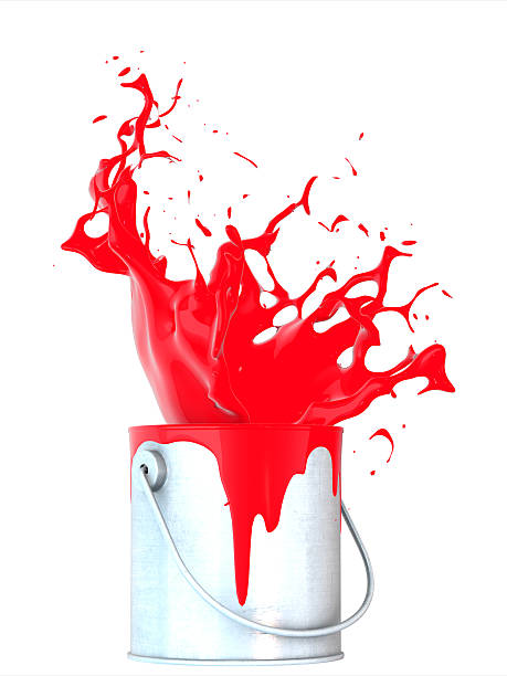 istock Beautiful splash of paint 504793678
