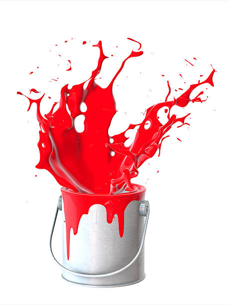 istock Beautiful splash of paint 504793688