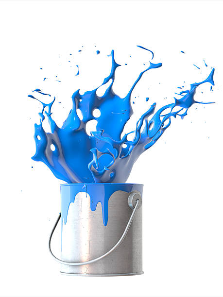 istock Beautiful splash of paint 504793724
