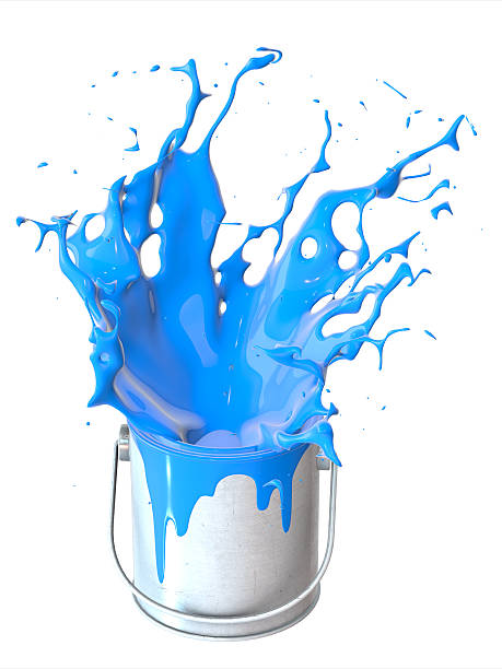 istock Beautiful splash of paint 504793738