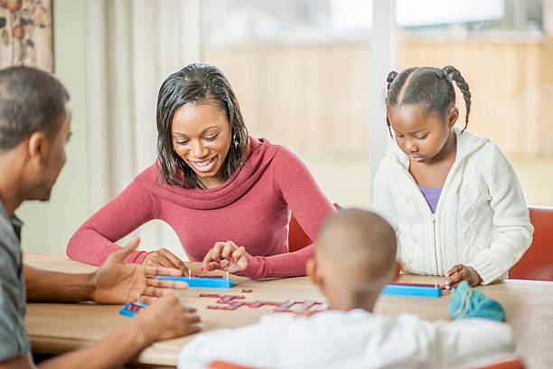 istock Playing Games Together as a Family 504816712