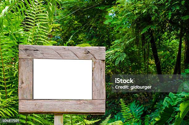 Blank Sign Outside Stock Photo - Download Image Now - Blank, Blank Sign, Copy Space