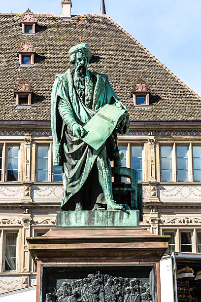 istock Gutenberg monument in Strasbourg 504818477